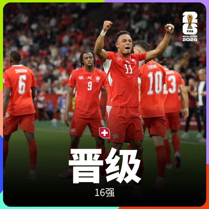 Switzerland Makes History With Knockout Win In 2026 FIFA World Cup