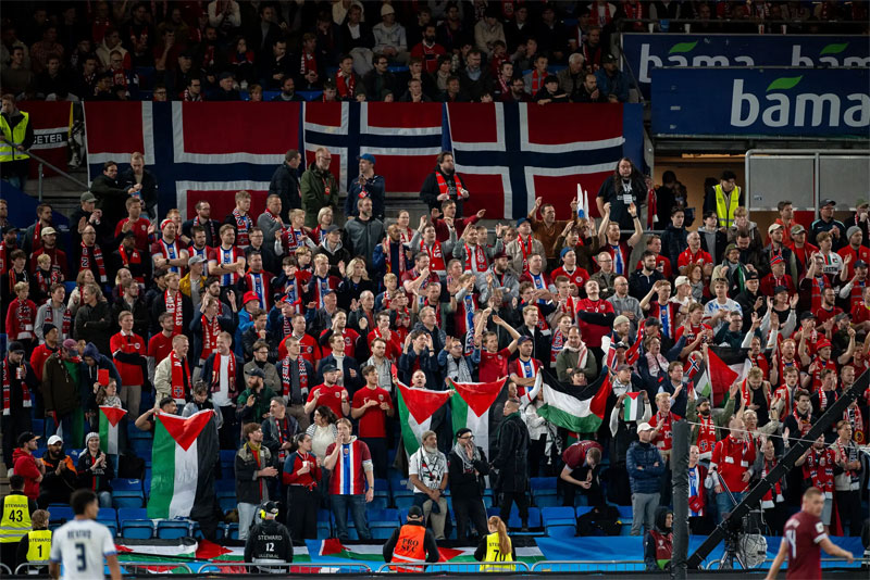 Norways Viking rowing forces FIFA to confront double standards in Middle East conflicts