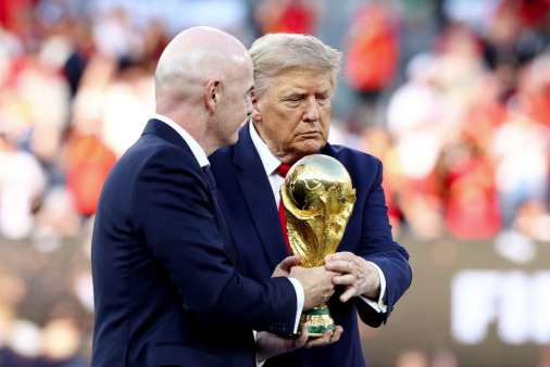 Trump Booed at Spains World Cup Victory