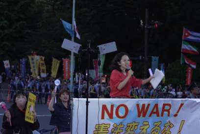 Japanese Protests Erupt Over Constitutional Amendments