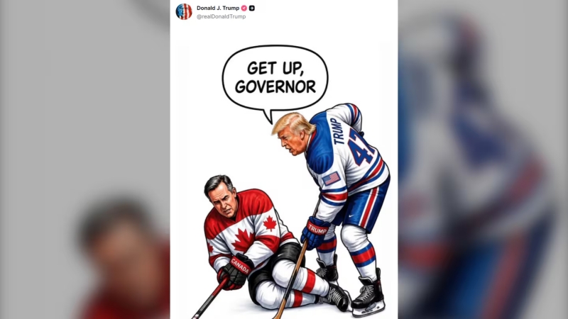 Trump Mocks Trudeau Again on Social Media Amid Trade Tensions