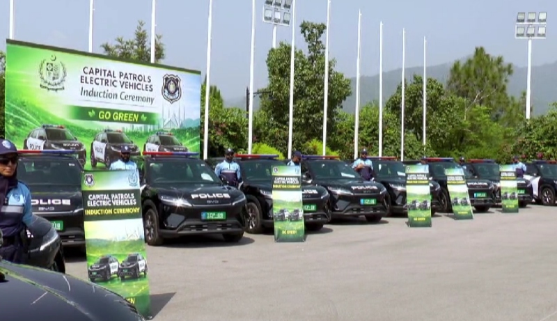 Pakistans Prime Minister Equips Islamabad Police with 50 Electric Vehicles