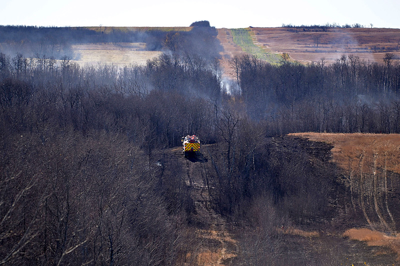 Canadian Army Training Grounds Blaze in Fatal Fire
