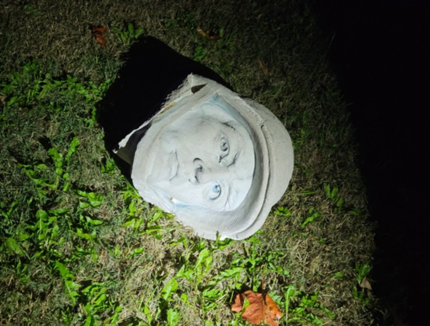 Iwo Jima Statue Vandalized, Suspect Arrested