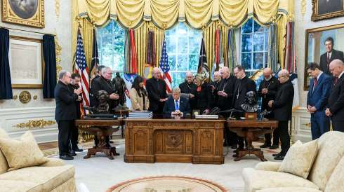 Catholic Bishops Prayer for Trump Sparks Controversy